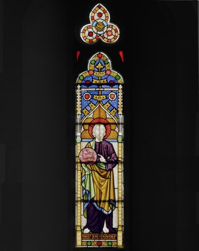 St. Johannes Døberen, 1847 (farvet glas) af Augustus Welby Northmore Pugin