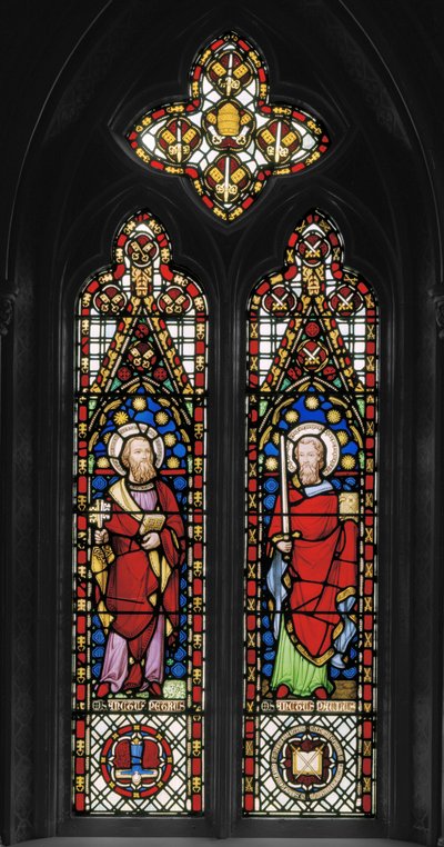 St. Peter & St. Paul, ca. 1845 (farvet glas) af Augustus Welby Northmore Pugin