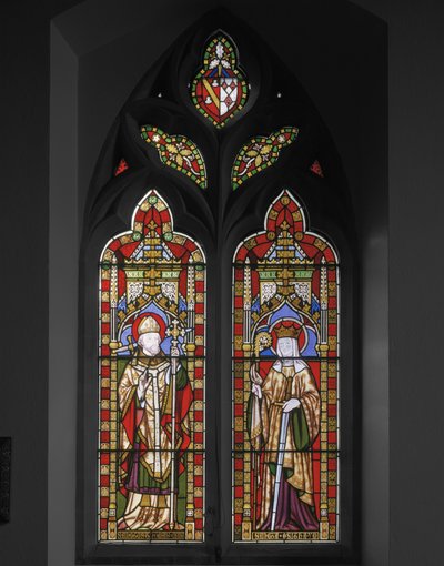 Thomas af Canterbury og Sankt Osith, 1847 (glasmaleri) af Augustus Welby Northmore Pugin