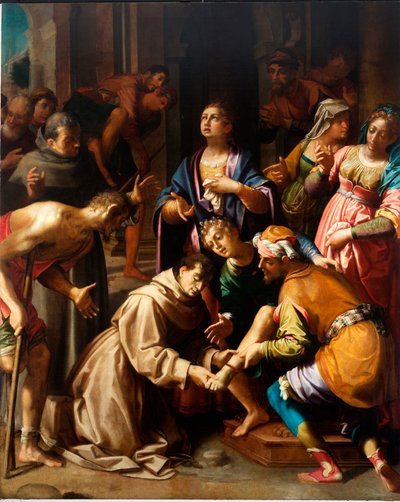 Mirakel af Sankt Antonius af Padova af Aurelio Lomi