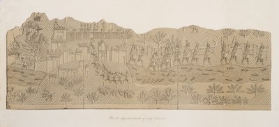 Belejring og plyndring af en by (Kouyunjik), fra Monuments of Nineveh, pub. 1849 af Austen Henry Layard