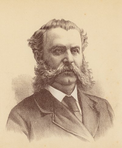 Kaptajn Frederic Henry Trouton (farvelitografi) af Australian School