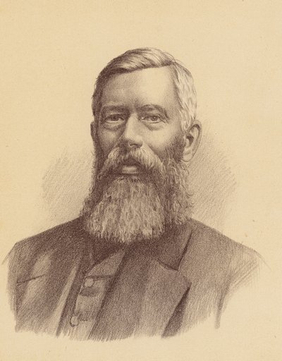 Christopher Newton, Esquire (farvelitografi) af Australian School