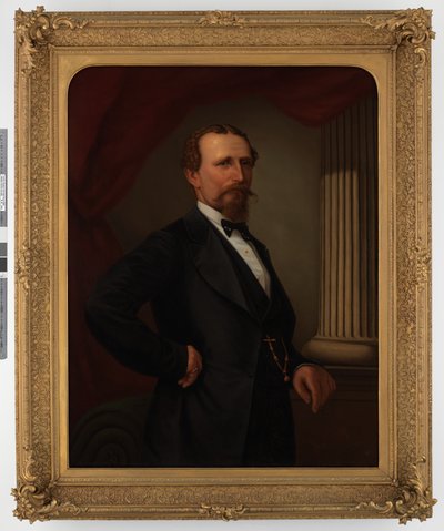 Portræt af Bernhard Otto Holtermann, ca. 1872-85 (olie på lærred) af Australian School