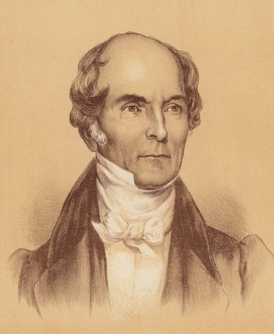 Sir Francis Forbes, første højesteretsdommer i New South Wales (farvelitografi) af Australian School