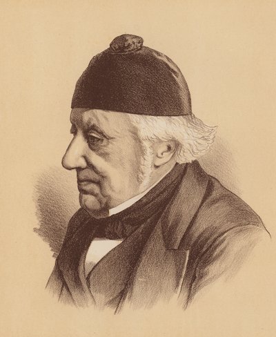 Sir William Westbrooke Burton, tidligere dommer ved højesteret i New South Wales (farvelitografi) af Australian School