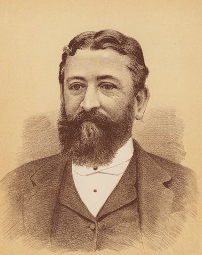 Sydney Burdekin, Esquire (farvelitografi) af Australian School