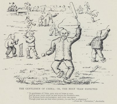 The Gentlemen of China, eller det næste hold forventet (litho) af Australian School