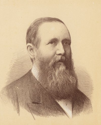Den ærede Edmund Webb (farvelitografi) af Australian School