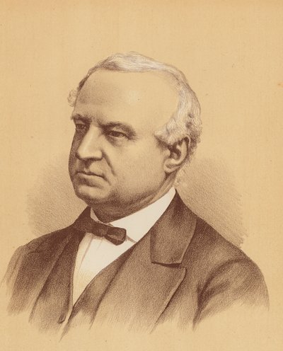 Den ærede George William Lord (farvelitografi) af Australian School