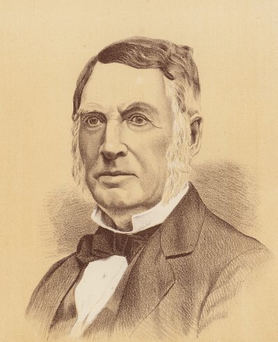 Den ærede James Chisholm, Esquire (farvelitografi) af Australian School