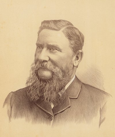 Den ærede Robert Hoddle Driberg White (farvelitografi) af Australian School