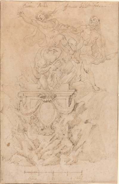 Redningen af Deianeira af Austrian 18th Century