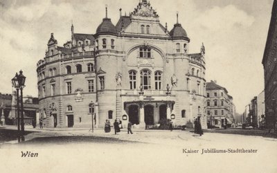 Emperors Jubilee Civic Theatre, Wien af Austrian Photographer