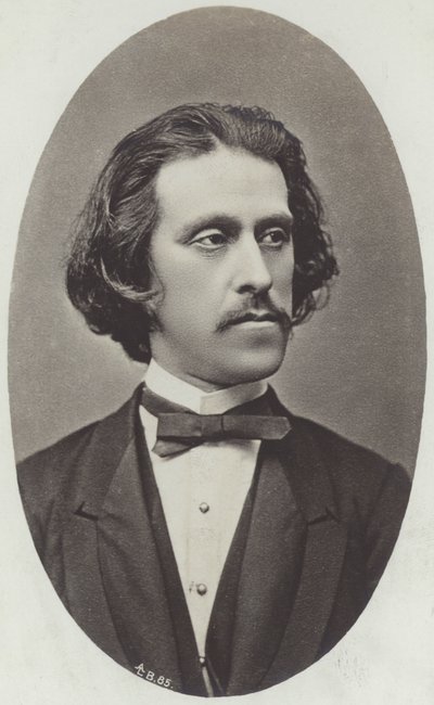 Portræt af Josef Strauss af Austrian Photographer