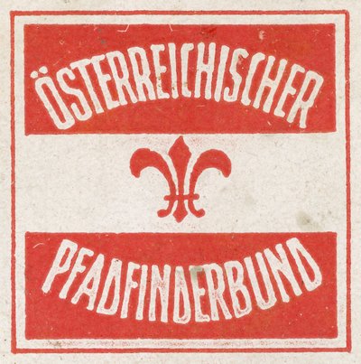 Emblem for den østrigske Pathfinder Association (østrigske spejdere) af Austrian School