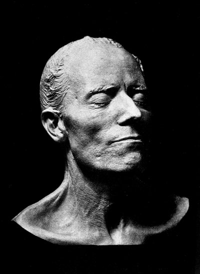Gustav Mahler Dødsmaske, 1911 (gips) af Austrian School