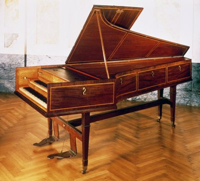 Cembalo tilhørende Franz Joseph Haydn (1732-1809) af Austrian School