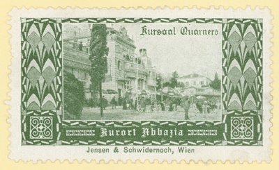 Kursaal Quarnero, feriestedet Abbazia (Opatija) af Austrian School