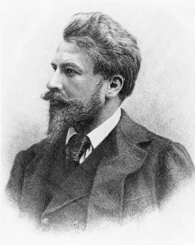 Portræt af Arthur Schnitzler (1862-1931) af Austrian School