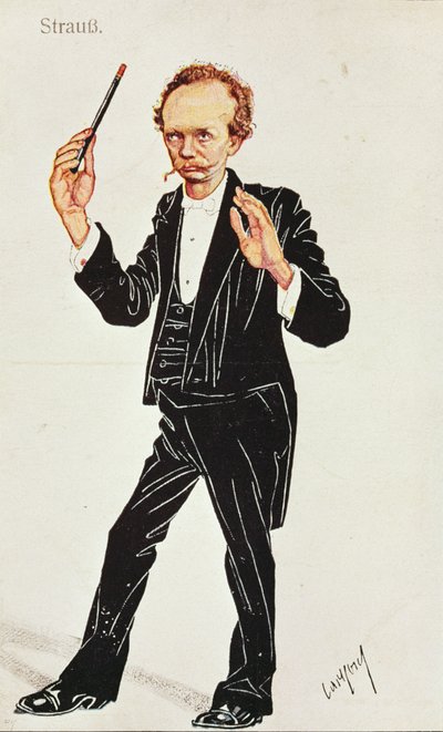 Richard Strauss (1864-1949) dirigerer af Austrian School
