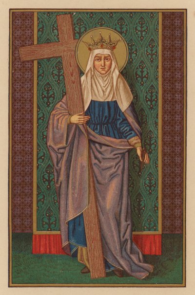 S Helena (chromolitho) af Austrian School