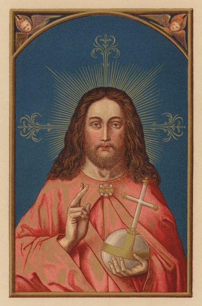 Salvatore Mundi (med Cromoli) af Austrian School