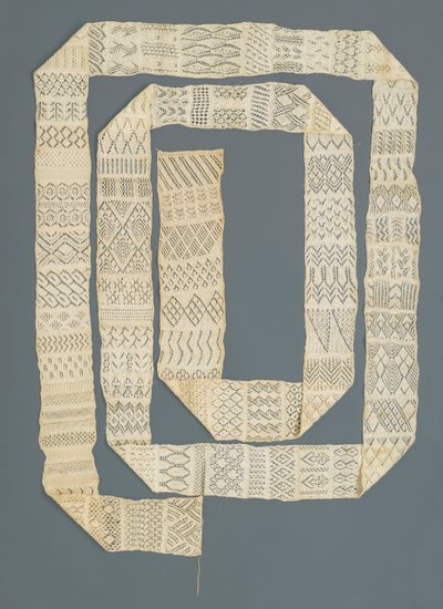 Strikket sampler (bomuld) af Austrian School Austrian School