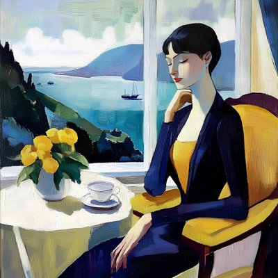 Elegant havudsigt af Avanesova Elena