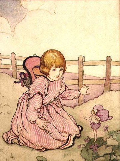 Tinkerbell og ven af Averil Mary Burleigh