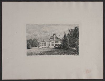 Danish: Fredensborg slot af Axel Holm