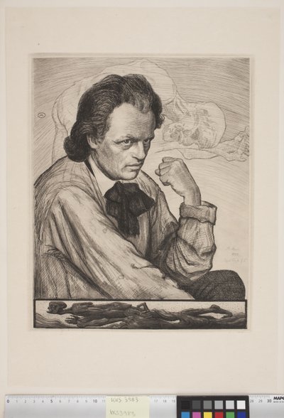 Billedhuggeren Niels Hansen Jacobsen af Axel Hou