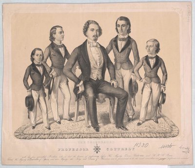 Gruppe Kunstnerfamilien Cottrely af Axel Jakob Salmson