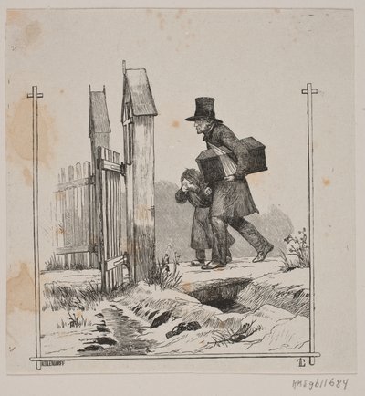 En jordefærd af Axel Theodor Kittendorff