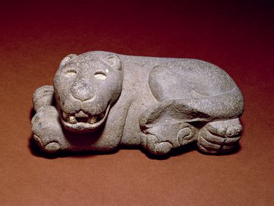 Liggende Jaguar, 1440-1521 af Aztec