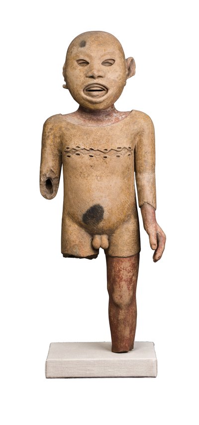Ritual Impersonator of the Deity Xipe Totec, possibly Central Veracruz, 1450 / 1500dani af Aztec