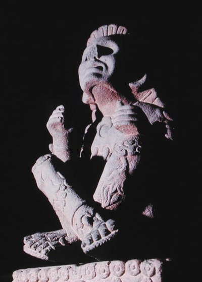 Xochipilli (se også 217529), Late Post Classic Period (1300-1521) (sten) af Aztec Aztec