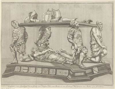 Begravelsesmonument for Engelbrecht II, greve af Nassau-Dillenburg-Breda, 1504 af B.F. Immink