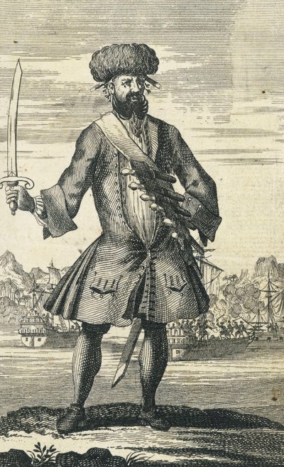 Piraten Sortskæg af B. Cole