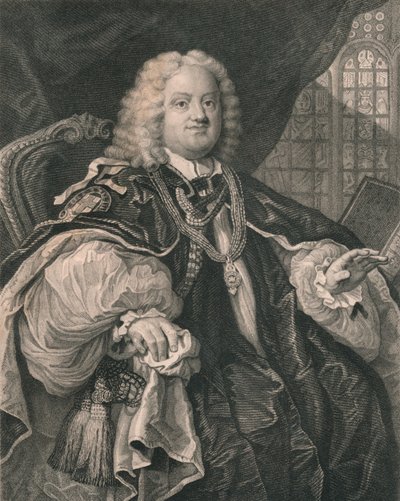 Benjamin Hoadly, 1676-1761, engelsk præst, 1800-tallet af B Holl