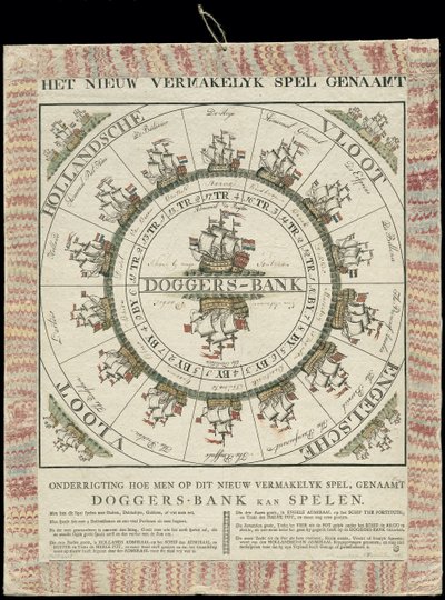 Det nye underholdende spil navngivet / Dogger Bank (titel på objekt) af B. Vermeulen