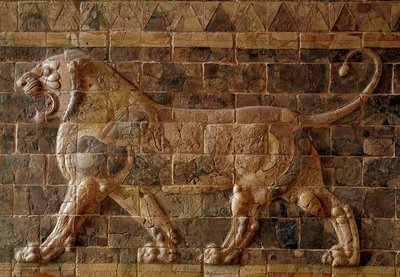 Babylons processionsvej erigee under Nebukadnezar II