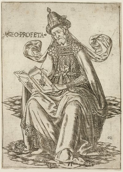 Profeten Haggaj af Baccio Baldini
