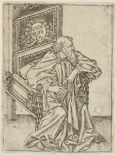 Profeten Amos af Baccio Baldini