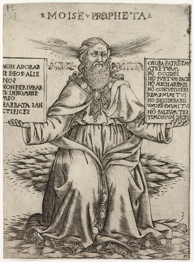 Profeten Moses af Baccio Baldini