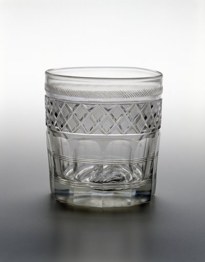 Tumler, ca. 1825 (blyglas med sulfid cameo portræt) af Bakewell and Page