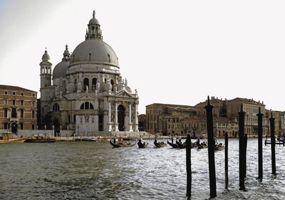Udsigt over basilikaen af Baldassare Longhena