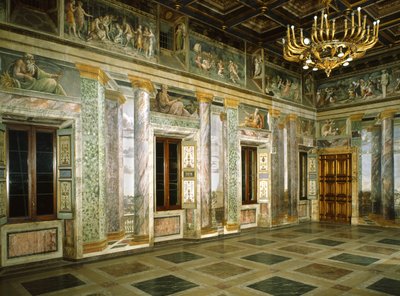 Hall of Perspectives af Baldassarre Peruzzi