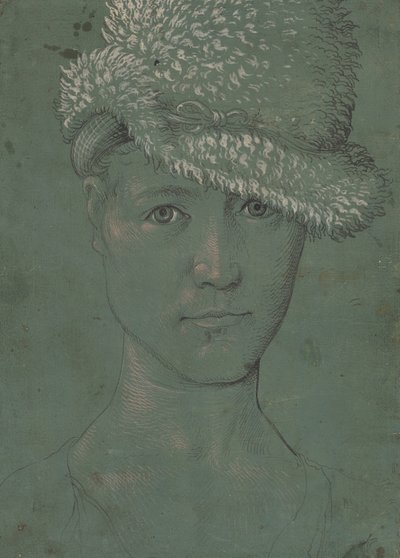 Selvportræt, ca 1502. af Baldung