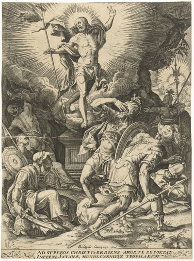 Kristi opstandelse af Balthasar Caymox